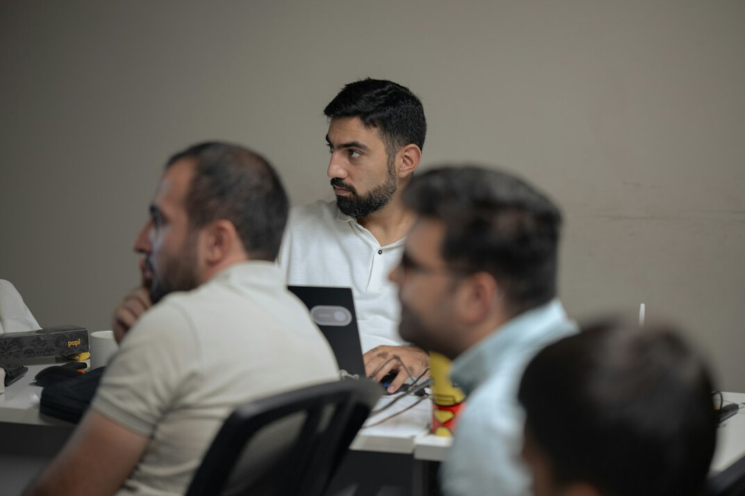 group of executives in masterclass